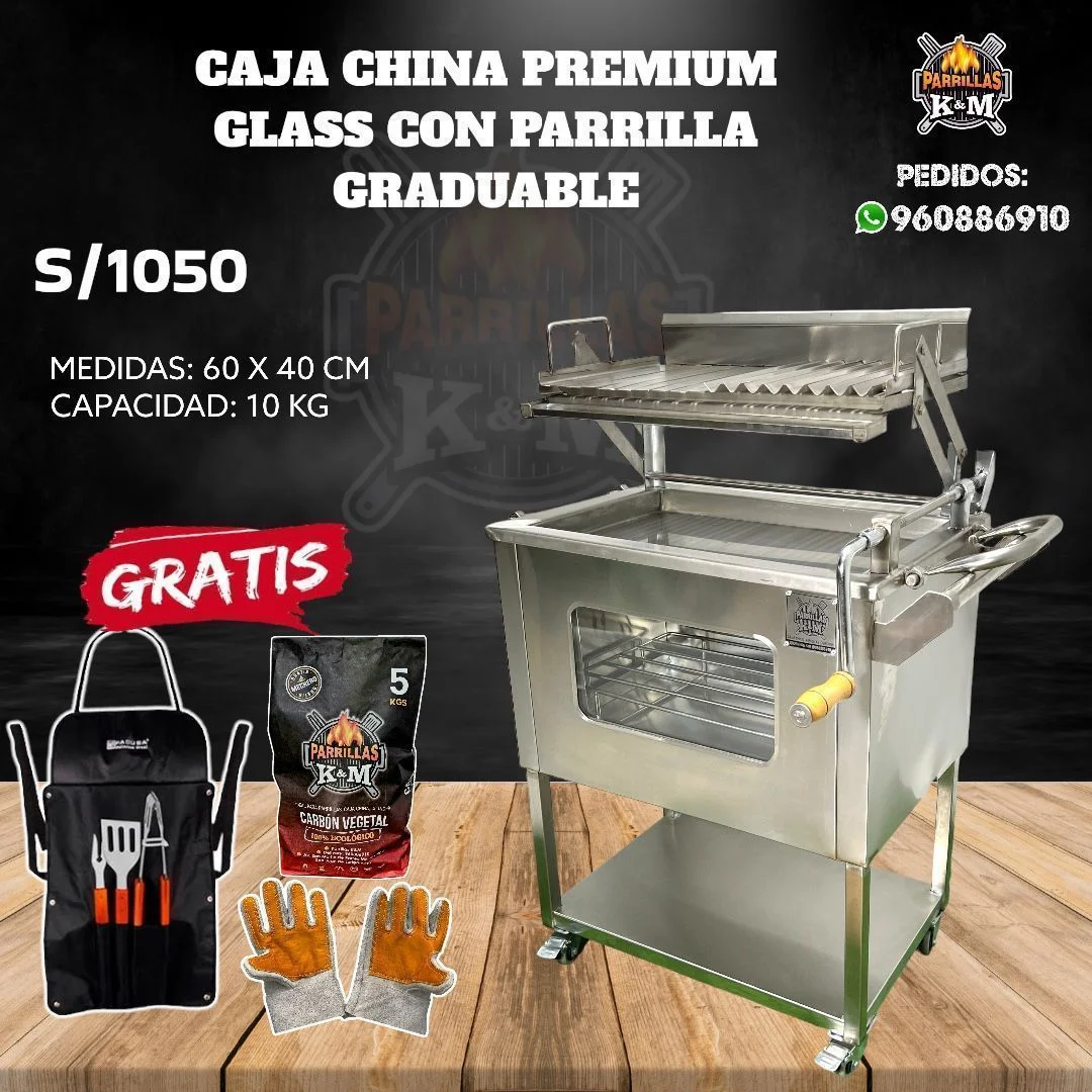 caja-china-premium-glass-con-parrilla-graduable Caja China Premium Glass con Parrilla Graduable